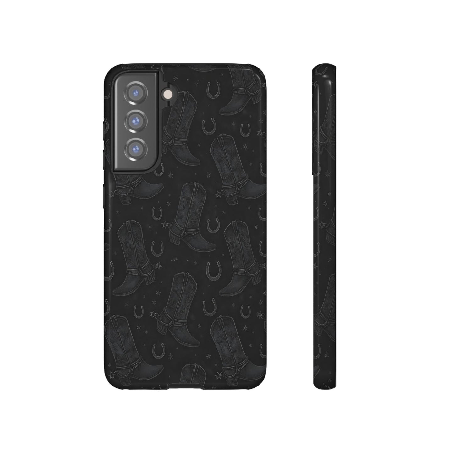 Western Noir Boots Tough Case