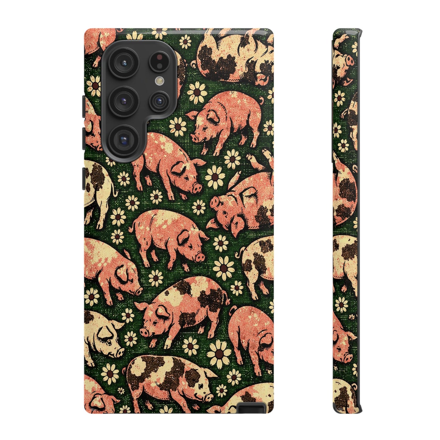 Retro Pigs Tough Case