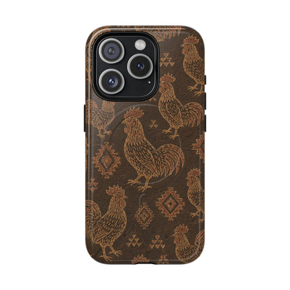 Aztec Rooster Magnetic Case