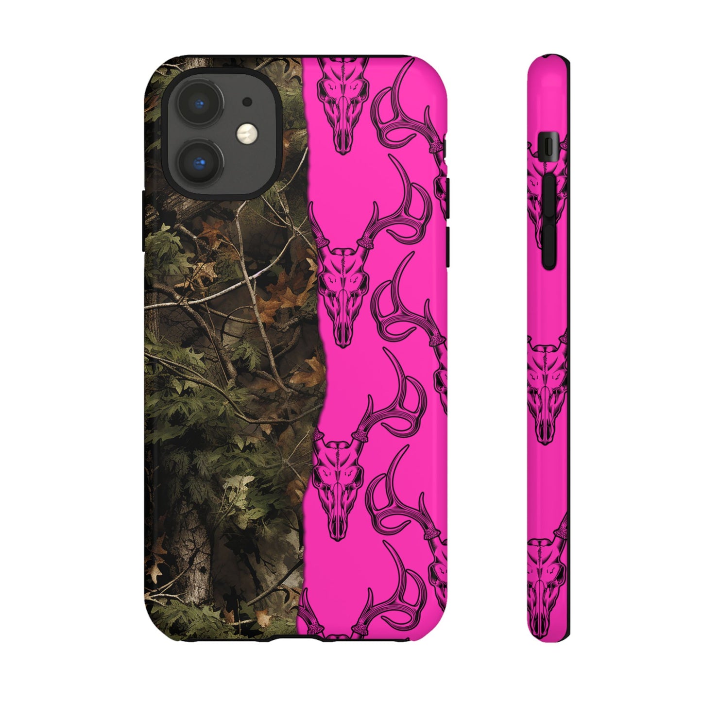Camo Deer Skulls Pink Tough Case