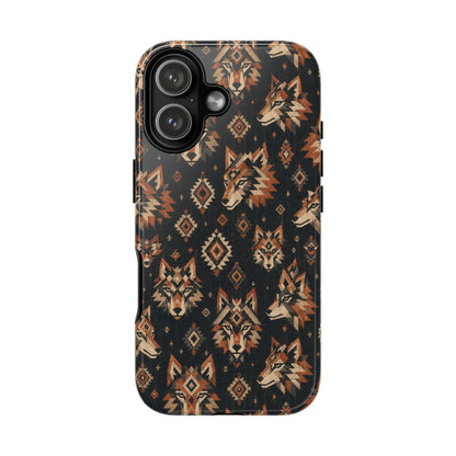 Aztec Wolves Tough Case