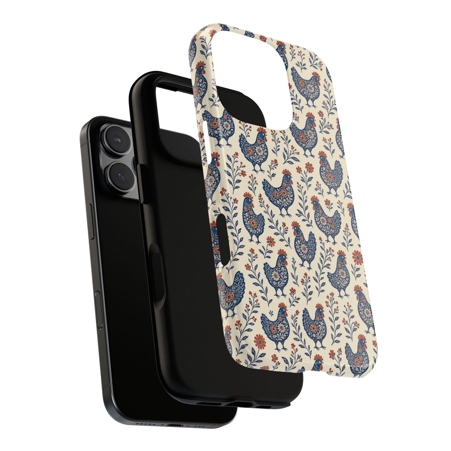 Folk Hens Tough Case