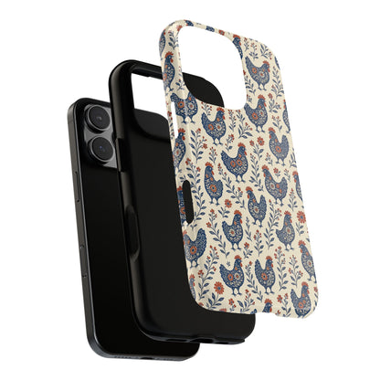 Folk Hens Tough Case