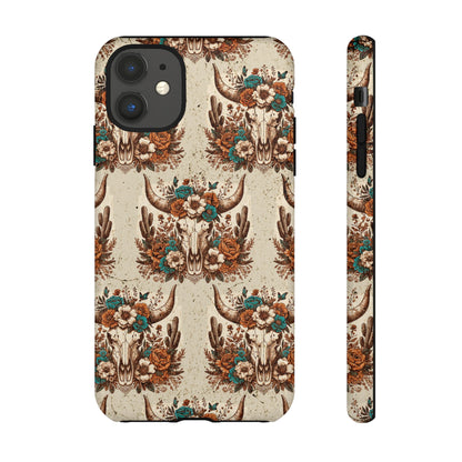 Boho Bull Skull Tough Case