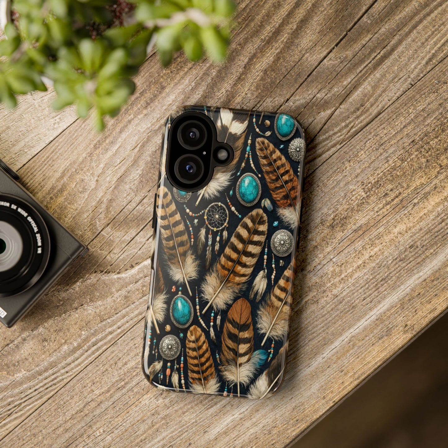 Southwest Feather Tough Case