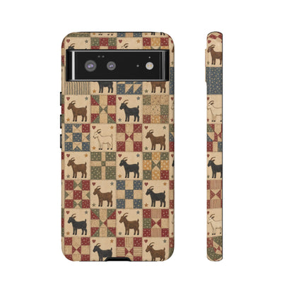 Goat Quilt Tough Case