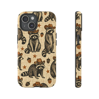 Retro Raccoon Tough Case