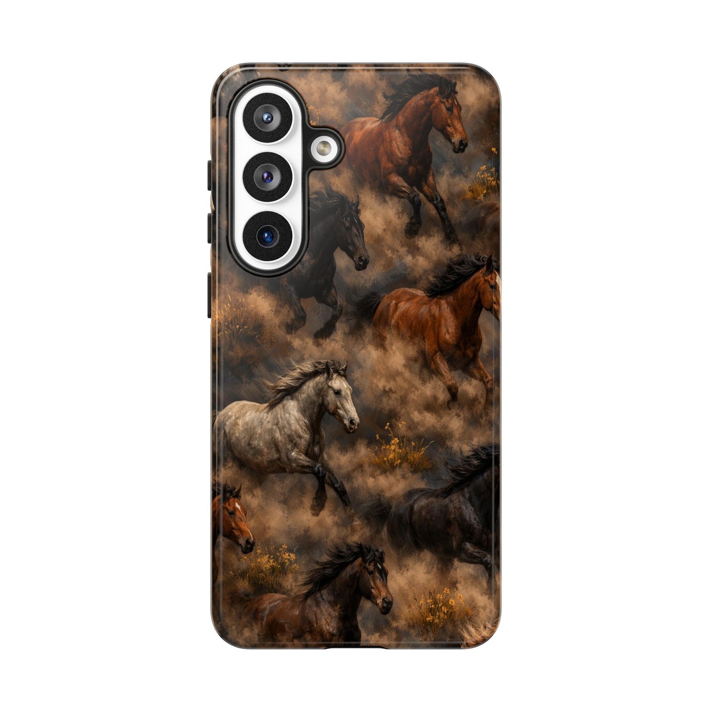 Running Horses Tough Case