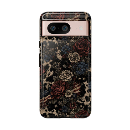 USA Cowhide Bloom Tough Case