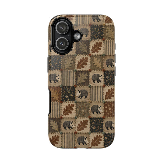 Opossum Patchwork Tough Case