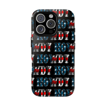 Patriotic Howdy Tough Case