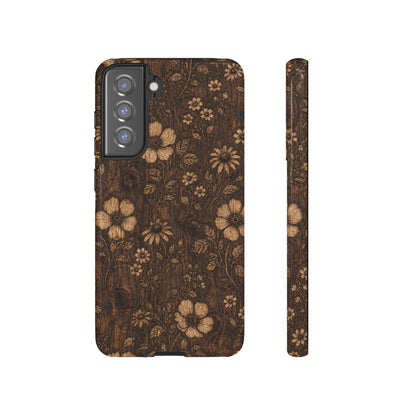 Floral Bark Tough Case