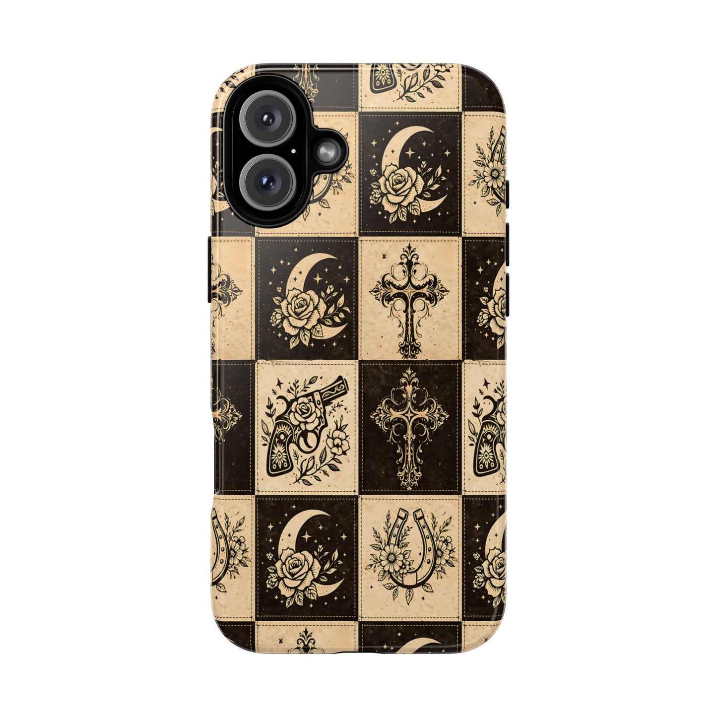 Western Patchwork Icons Tough Case