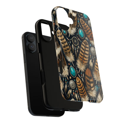 Southwest Feather Tough Case