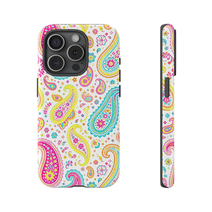 Neon Paisley Tough Case
