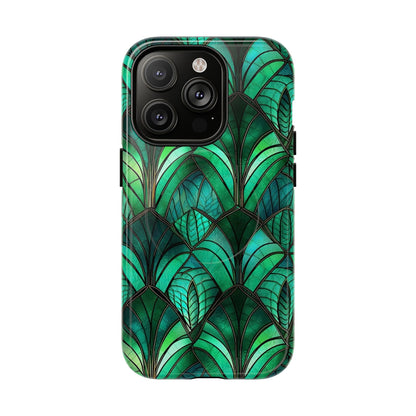 Emerald Green Stained Glass Magnetic Case