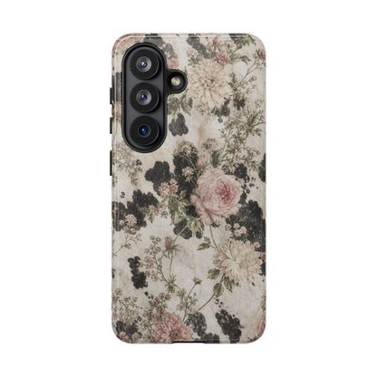 Floral Cowhide Tough Case