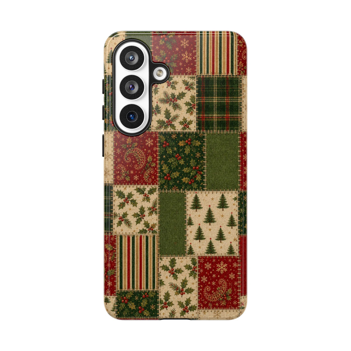 Holiday Patchwork Tough Case