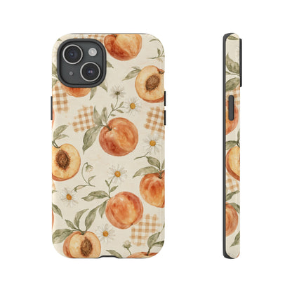 Peachy Gingham Tough Case