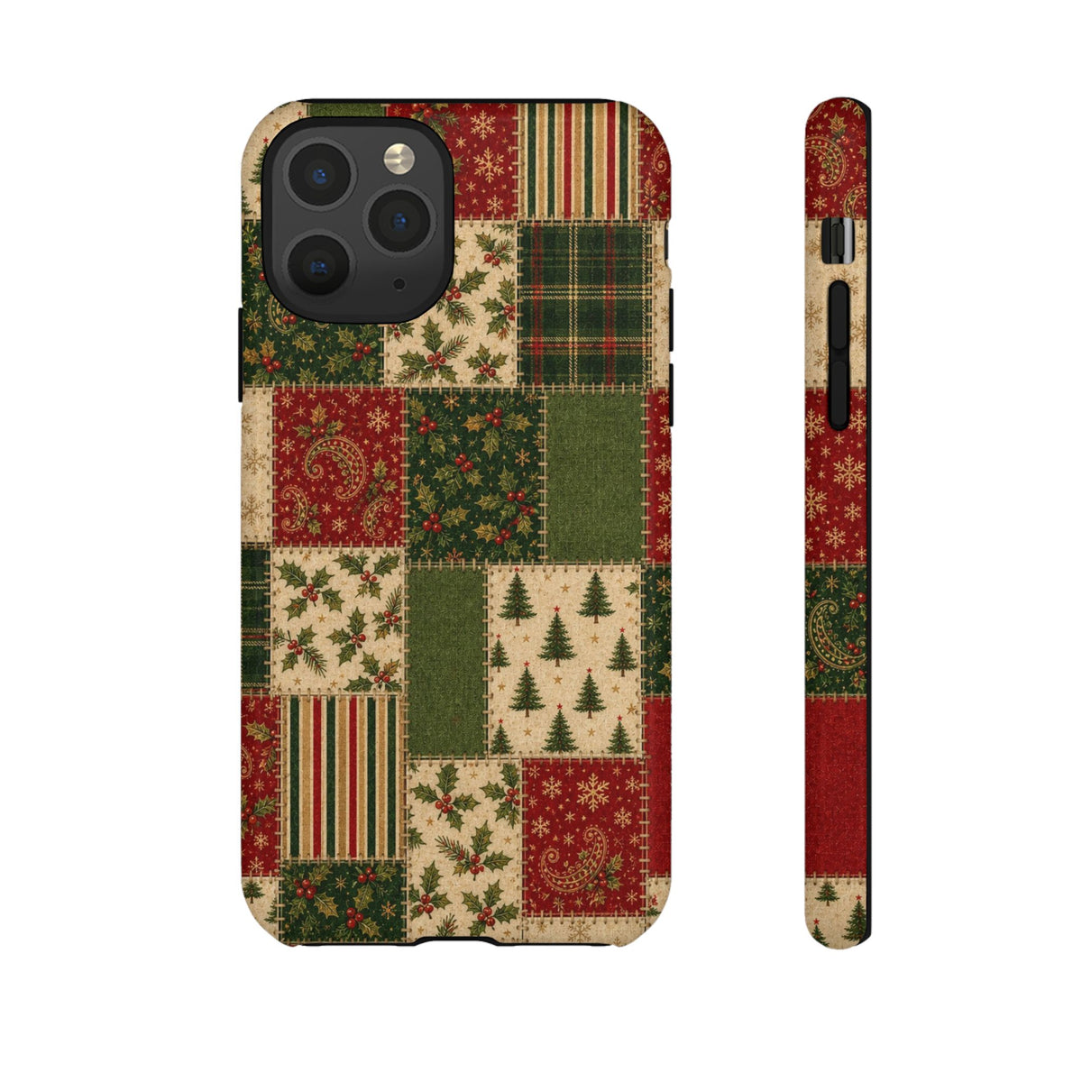 Holiday Patchwork Tough Case