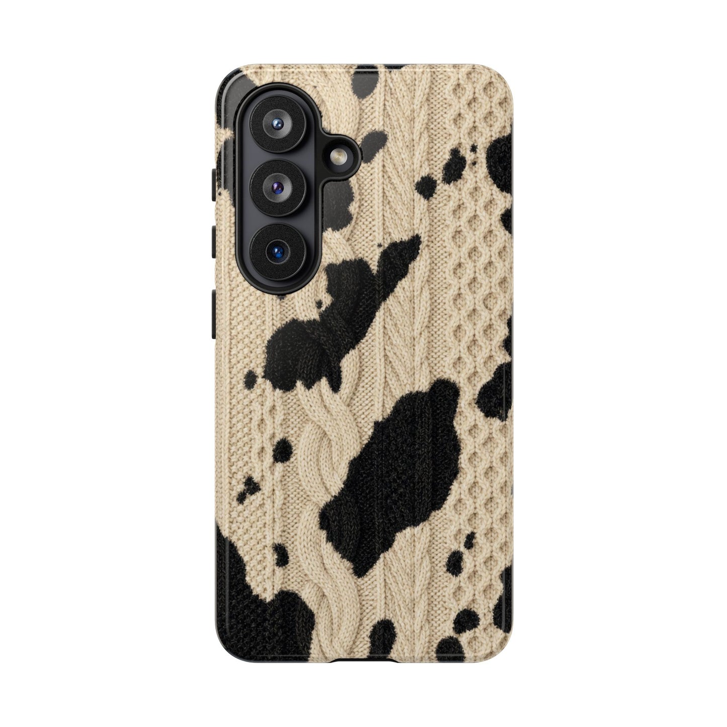 Cable Knit Cowhide Tough Case