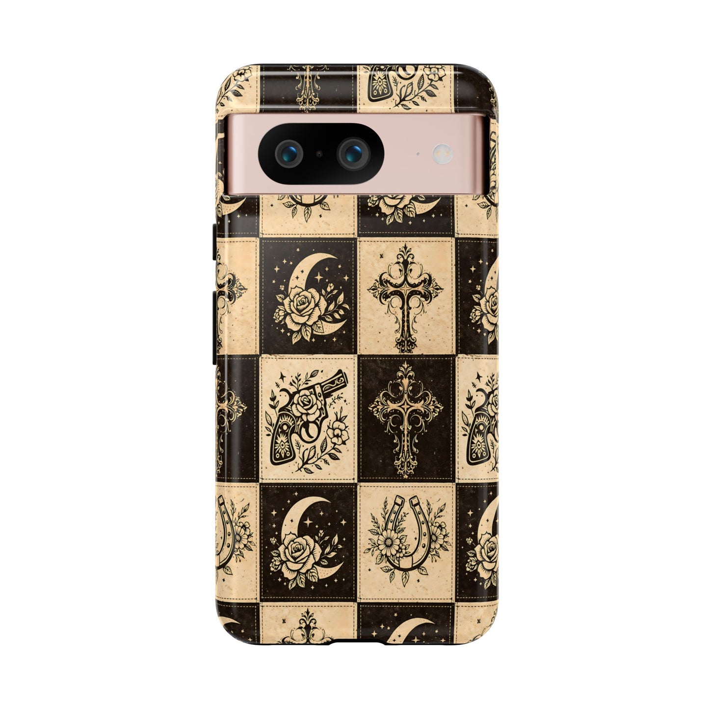 Western Patchwork Icons Tough Case