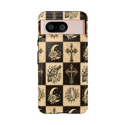 Western Patchwork Icons Tough Case