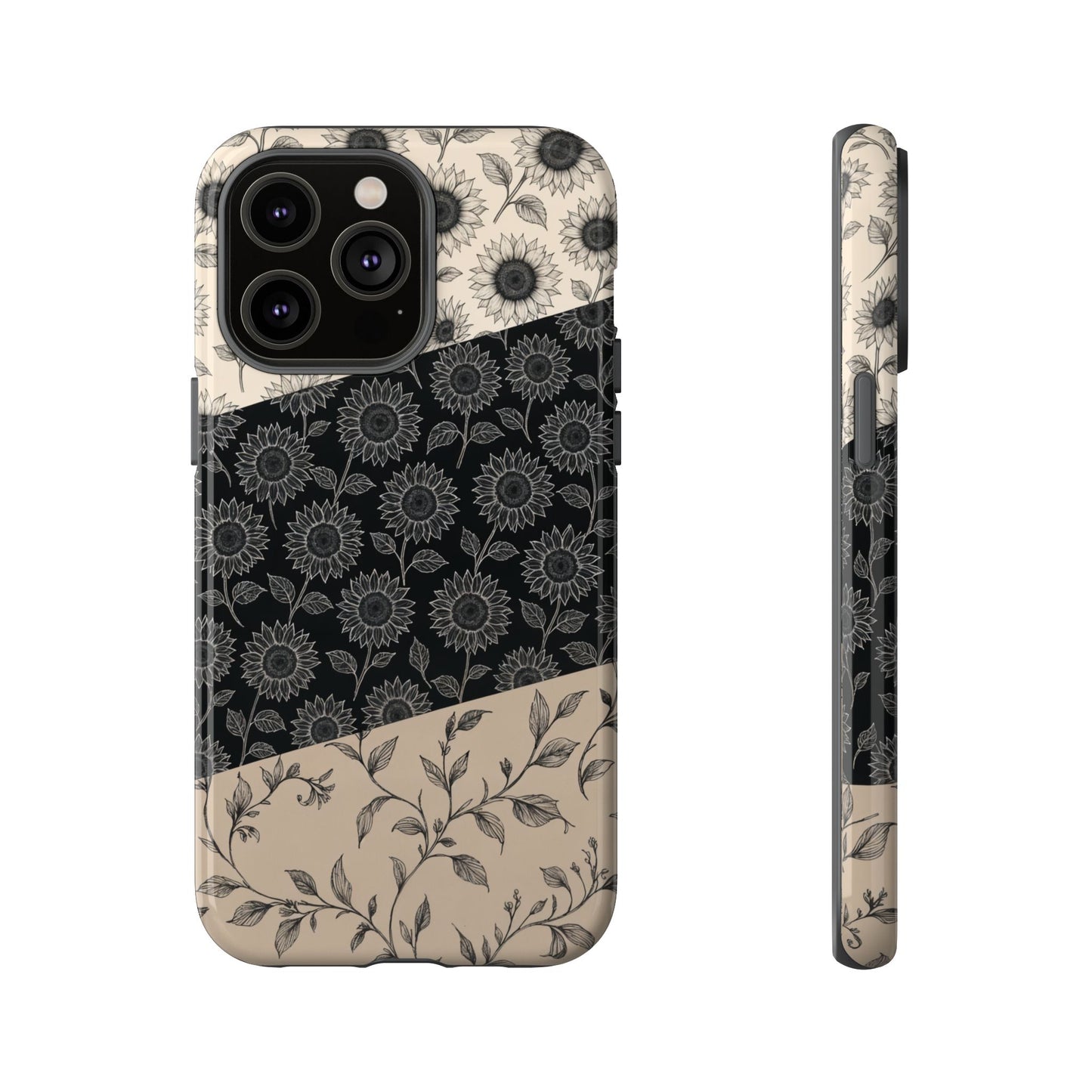 Inked Sunflowers Tough Case
