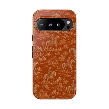 Cowboy Skeleton Toile Tough Case