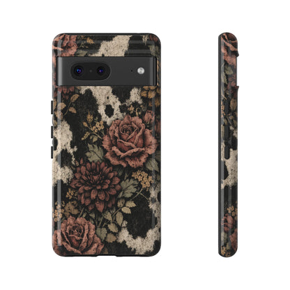 Cowhide Bloom Tough Case