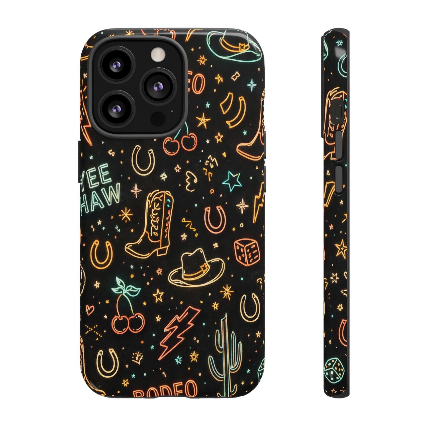 Retro Neon Rodeo Tough Case