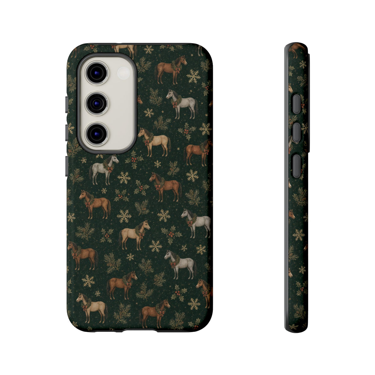 Evergreen Horses Tough Case