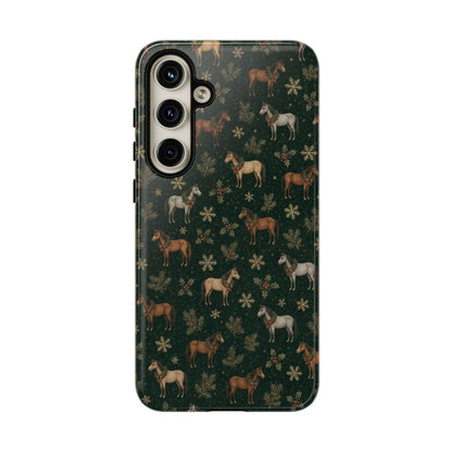 Evergreen Horses Tough Case