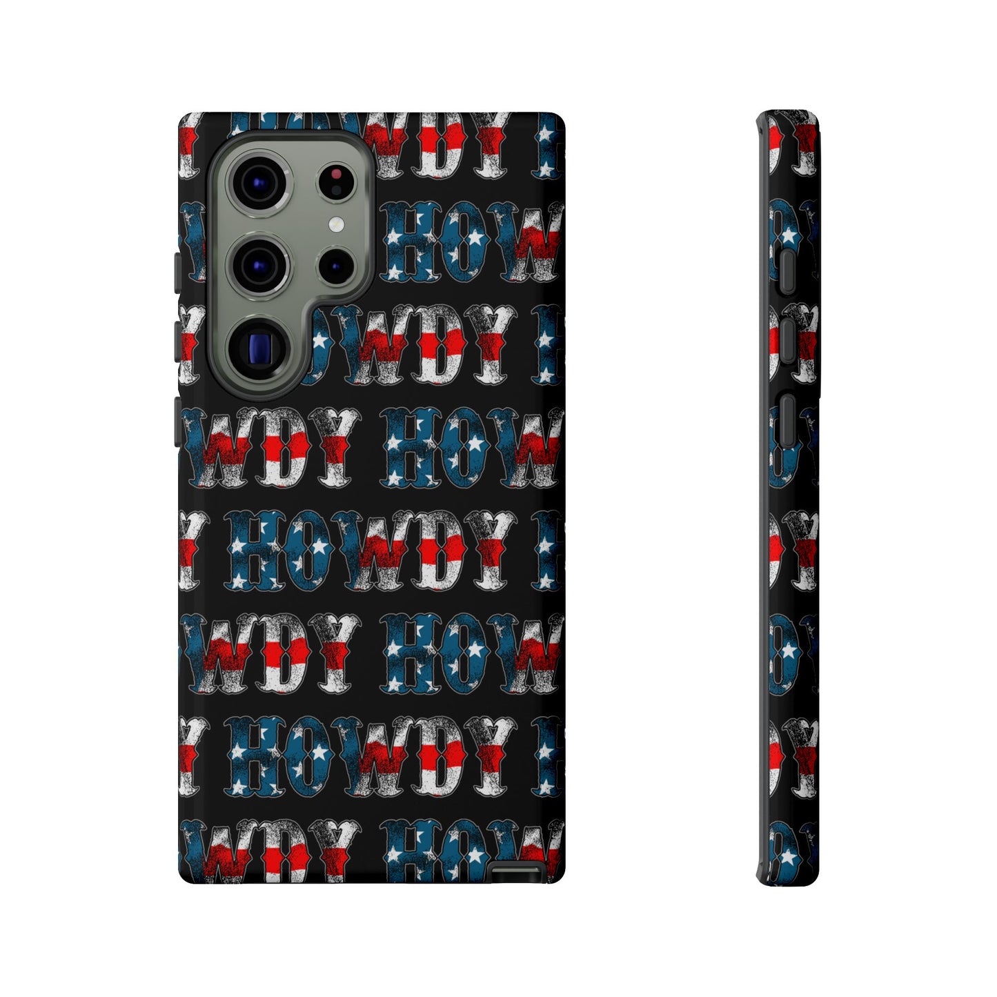 Patriotic Howdy Tough Case