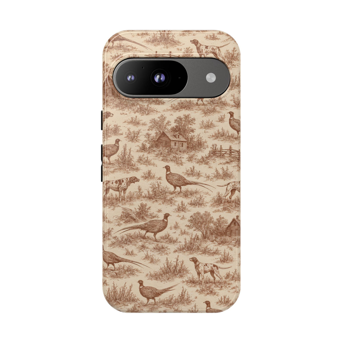 Pheasant Toile Tough Case