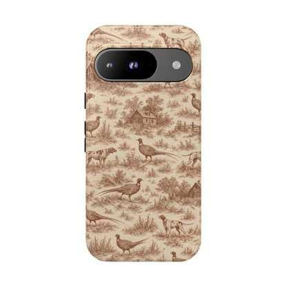 Pheasant Toile Tough Case