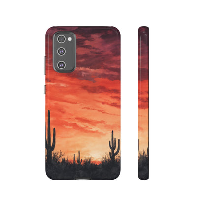 Desert Sunset Swaths Tough Case