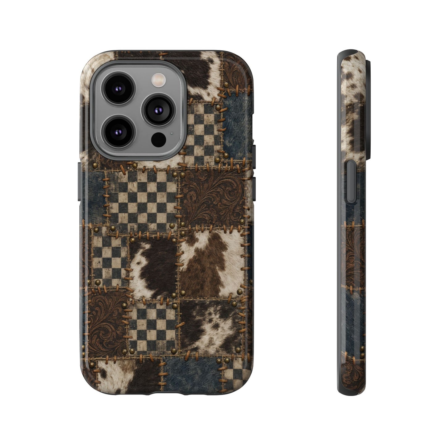 Tooled Patchwork Tough Case