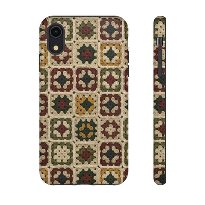 Christmas Granny Square Tough Case