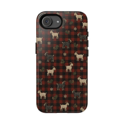 Buffalo Check Goats Tough Case