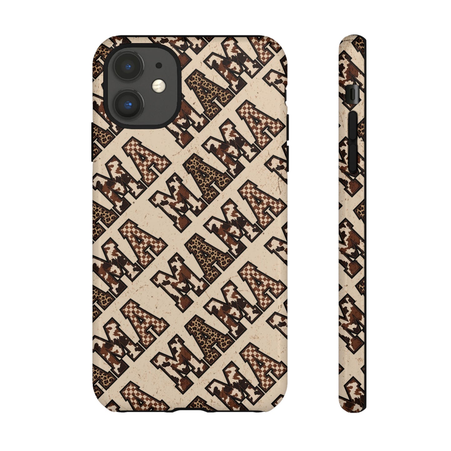 Grunge Cowhide Mama Tough Case