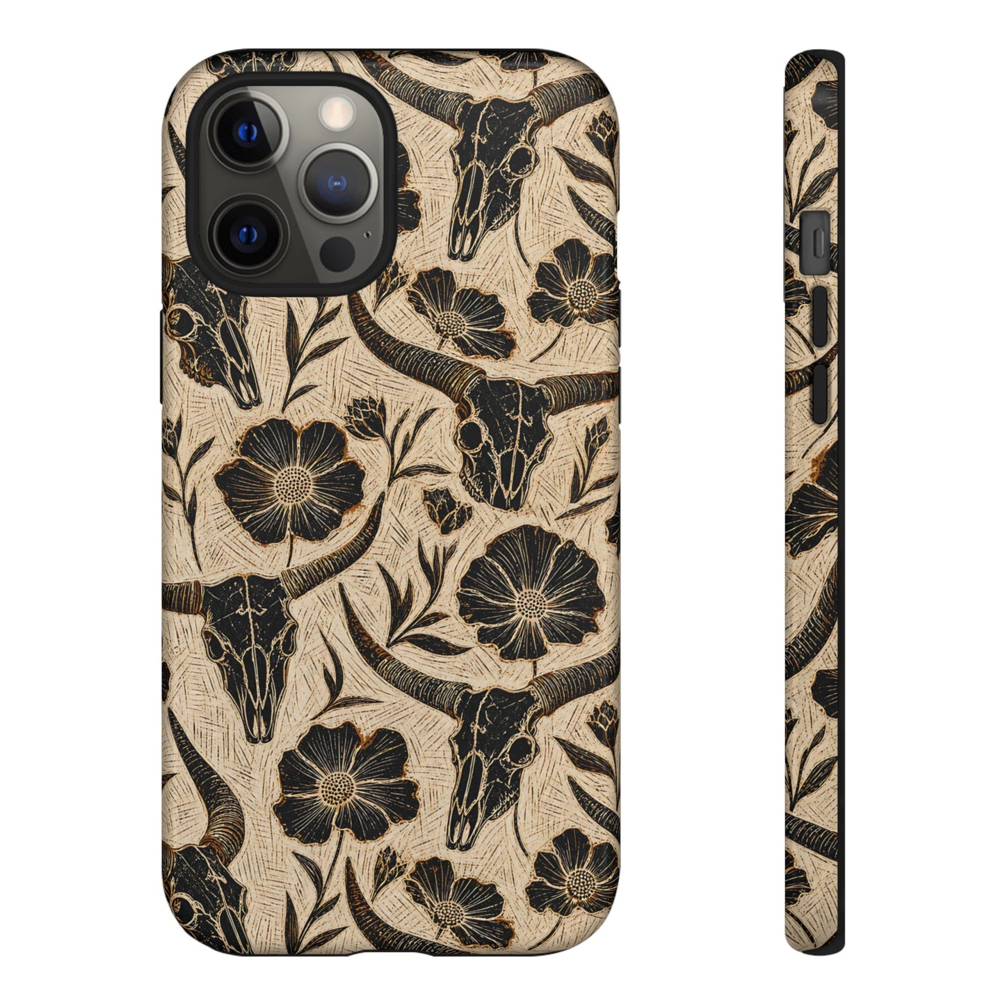 Carved Skulls Tough Case