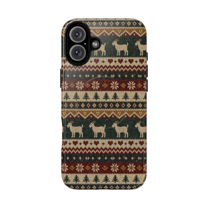 Fair Isle Goats Magnetic Case