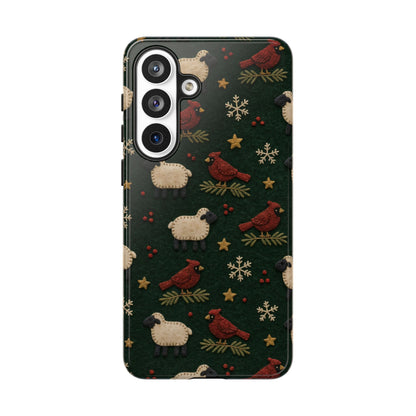 Felt Sheep Cardinals Tough Case