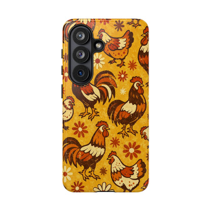 Retro Chickens Tough Case