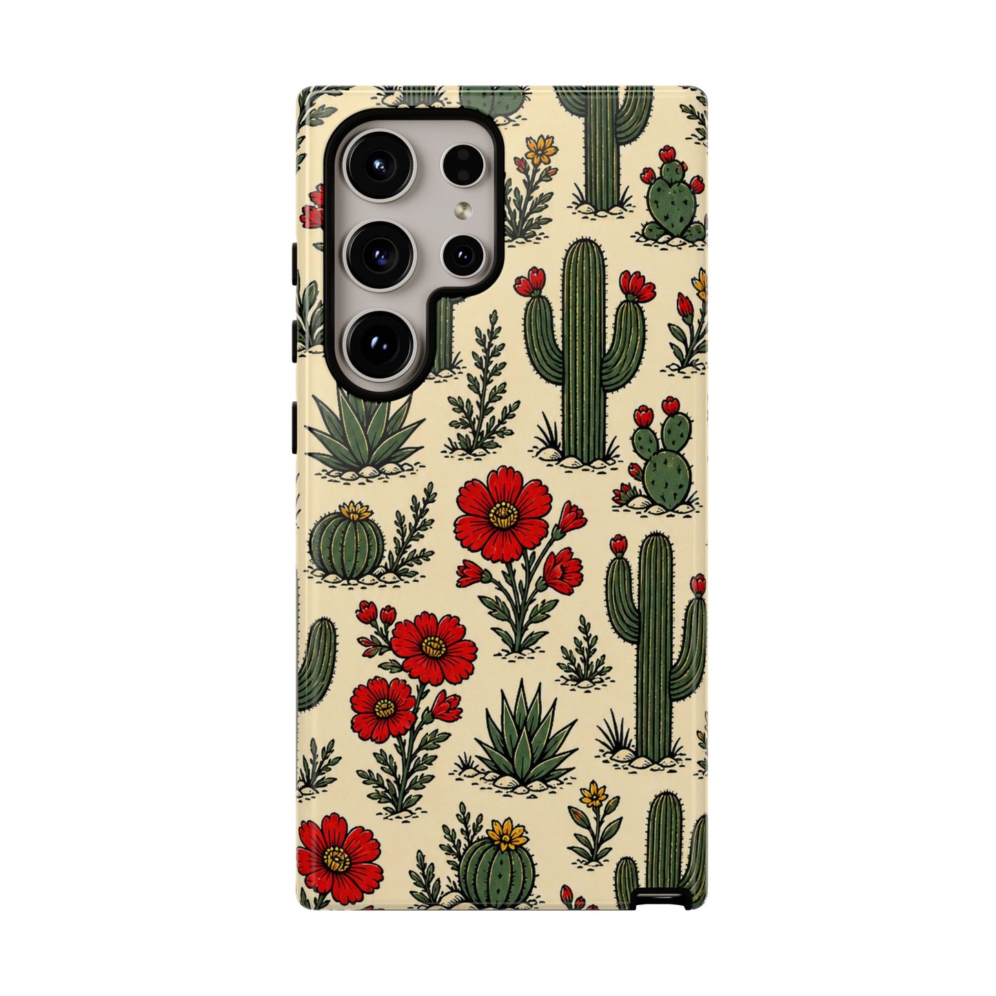 Poppy Cactus Tough Case