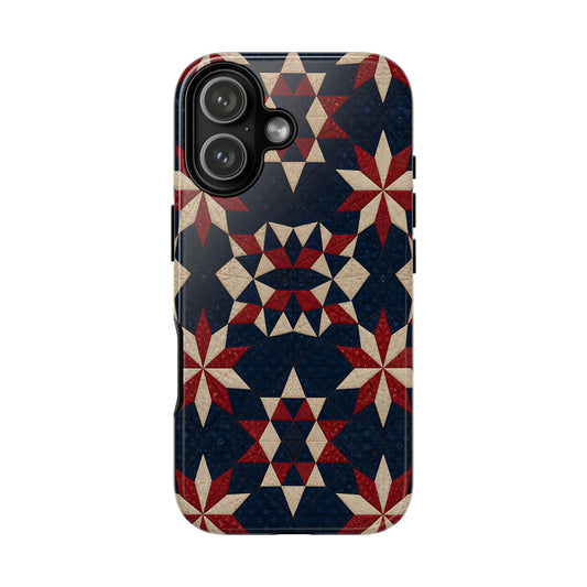 Patriotic Quilt Tough Case
