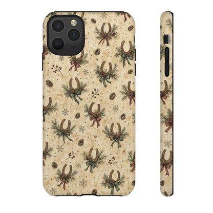 Christmas Horseshoes Tough Case