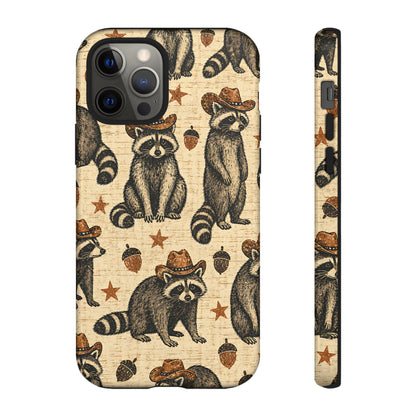 Retro Raccoon Tough Case