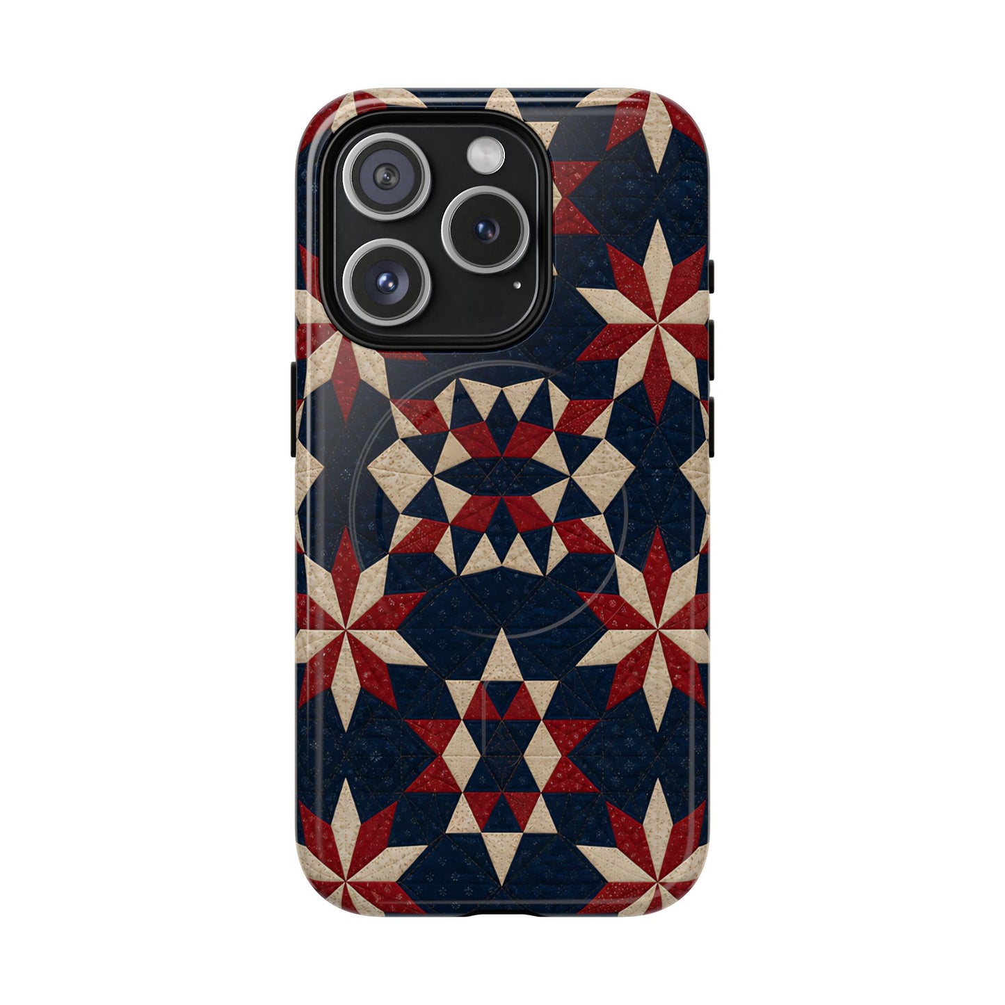 Patriotic Quilt Magnetic Case